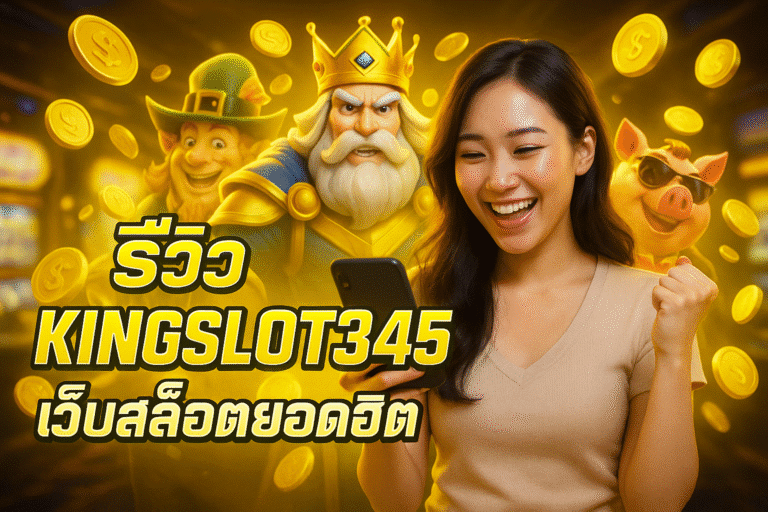 รีวิว KINGSLOT345 เว็บสล็อตยอดฮิต