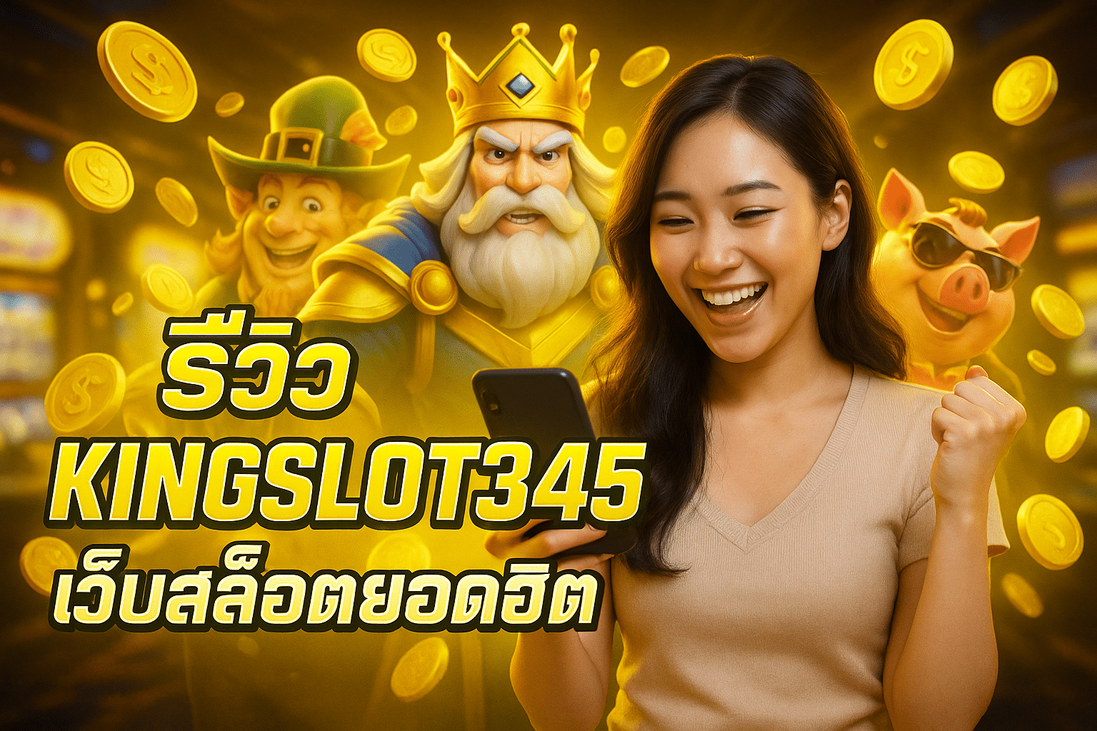 รีวิว KINGSLOT345 เว็บสล็อตยอดฮิต