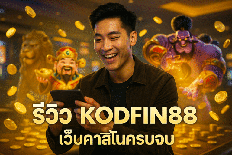 รีวิว KODFIN88 เว็บคาสิโนครบจบ