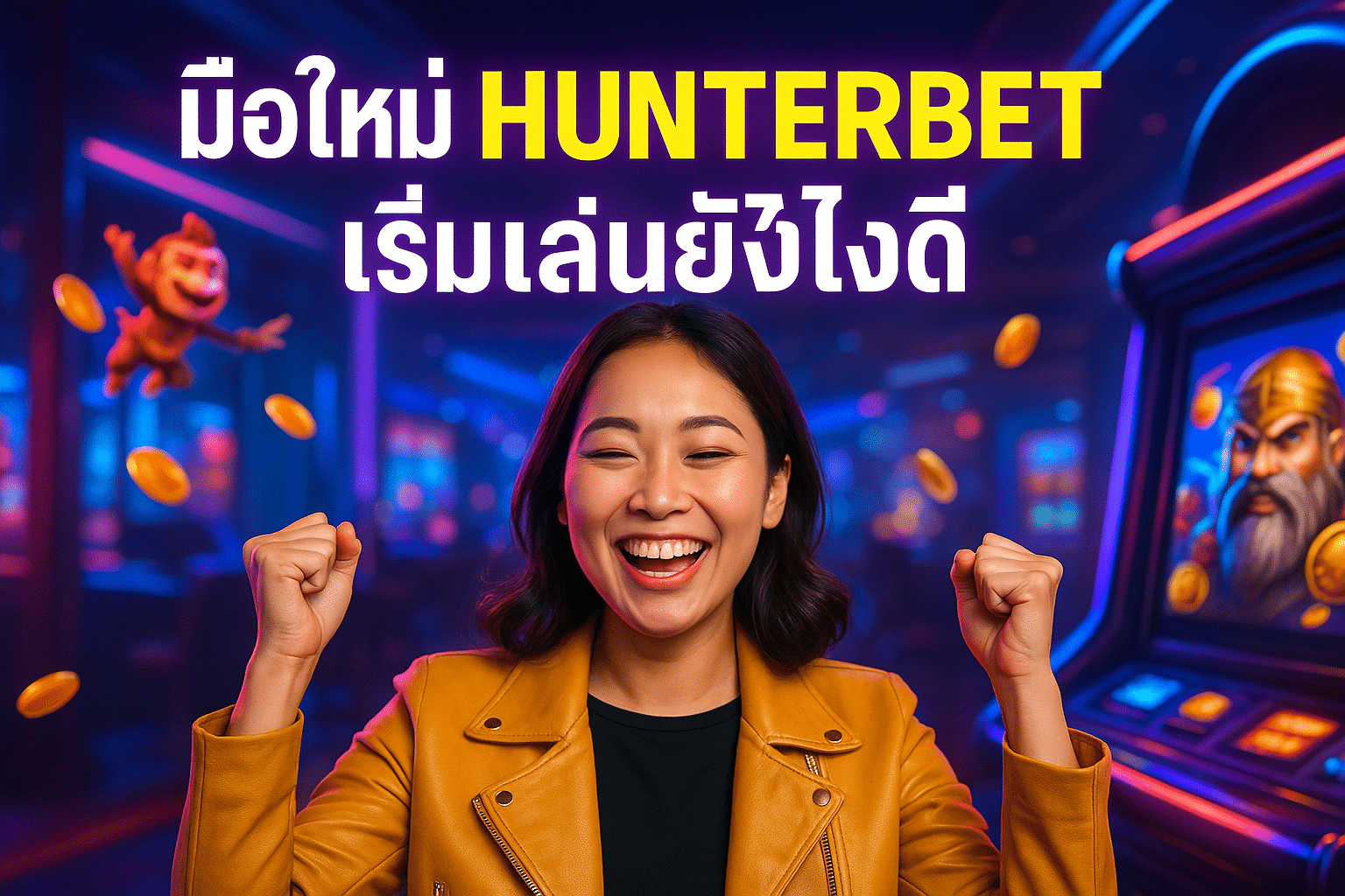 มือใหม่ HUNTERBET เริ่มเล่นยังไงดี