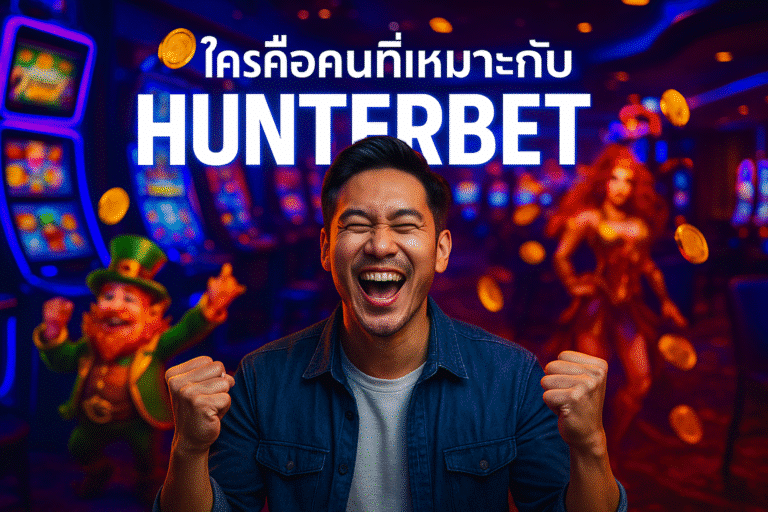 ใครคือคนที่เหมาะกับ HUNTERBET