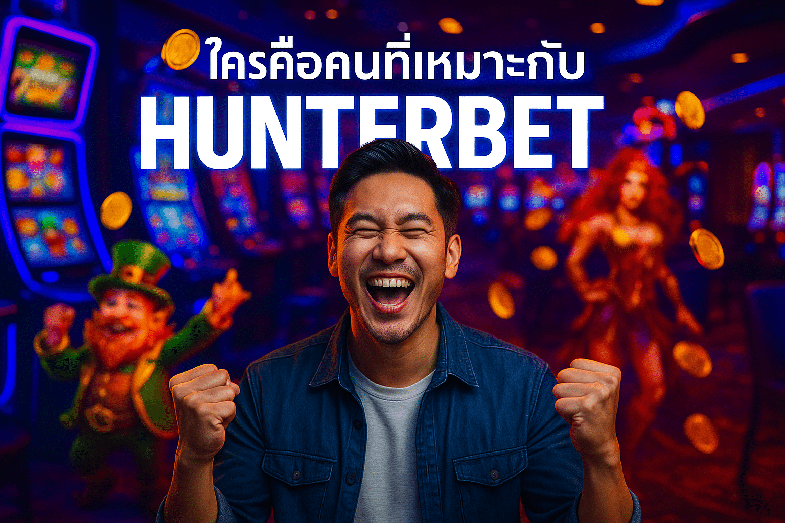 ใครคือคนที่เหมาะกับ HUNTERBET