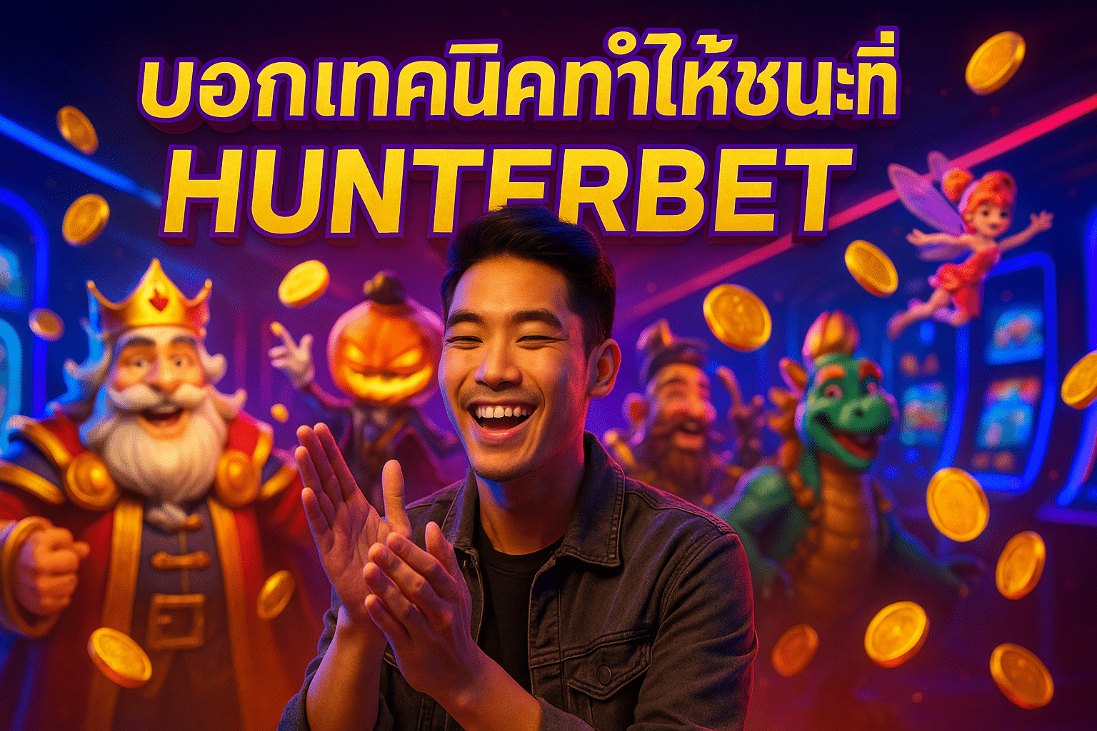 บอกเทคนิคทำให้ชนะที่ HUNTERBET